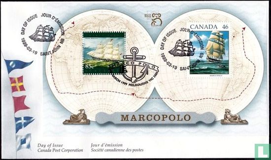Sailing ship "Marco Polo"