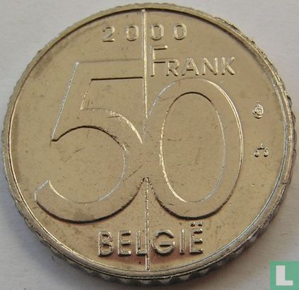 Belgique 50 francs 2000 (NLD) - Image 1