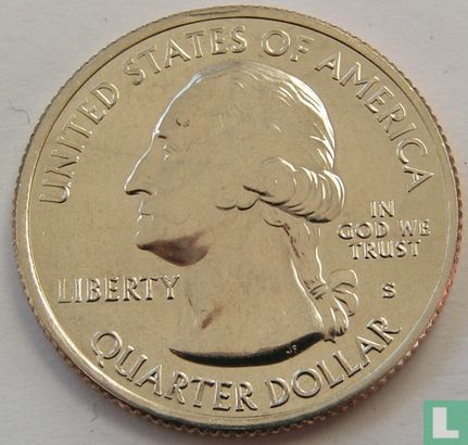 Vereinigte Staaten ¼ Dollar 2013 (S) "Great Basin national park - Nevada" - Bild 2