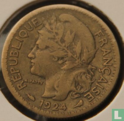 Togo 50 centimes 1924 - Image 1