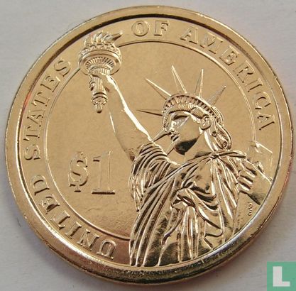 United States 1 dollar 2013 (P) "Theodore Roosevelt" - Image 2