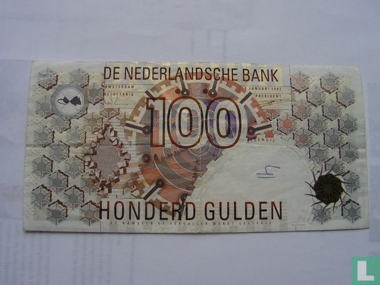 100 Gulden STEINKAUZ - Bild 1