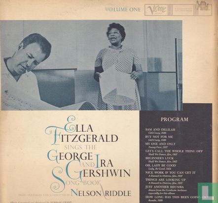 Ella Fitzgerald Sings The George & Ira Gershwin Songbook Volume One  - Bild 2