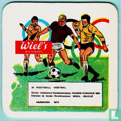 Munchen 1972 : Nr. 21 Voetbal (zonder winnaar)