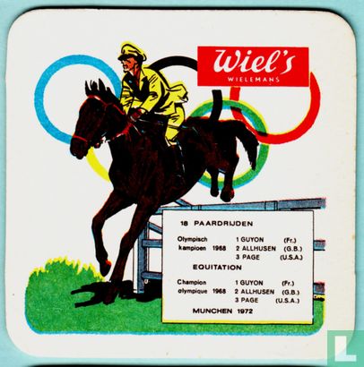 Munchen 1972 : Nr. 18 Paardrijden (zonder winnaar)