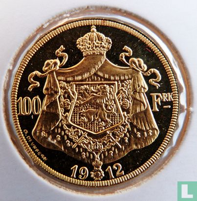 België 100 frank 1912 (vl) > Afd. Penningen - Afbeelding 1