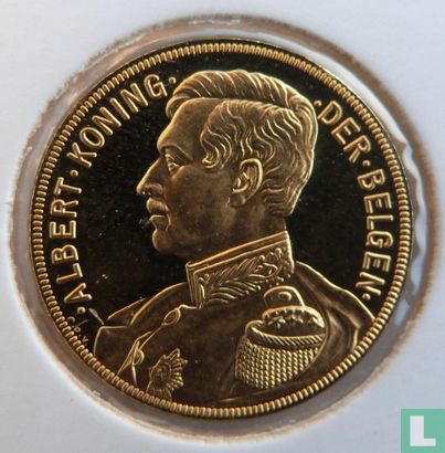 België 100 frank 1912 (vl) > Afd. Penningen - Afbeelding 2