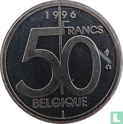 België 50 francs 1996 (FRA) - Afbeelding 1