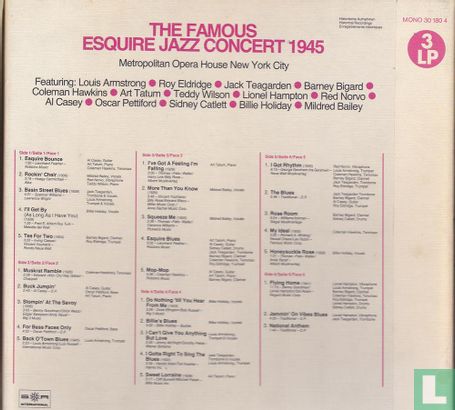 The Famous Esquire Jazz Concert 1945 - Image 2
