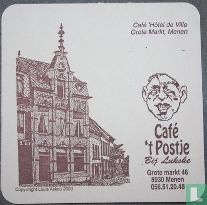 Café 'Hotel de Ville Grote Markt, Menen