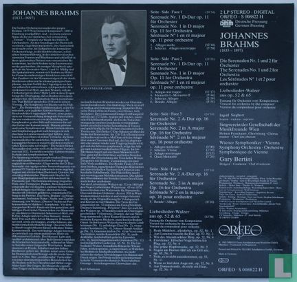 J. Brahms / Die Serenaden für Orchester - Liebeslieder Walzer aus op. 52 & 65 (Orchesterfassung)  - Bild 2