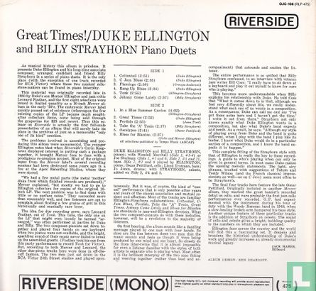 Piano Duets: Great Times! - Duke Ellington/Billy Strayhorn - Bild 2