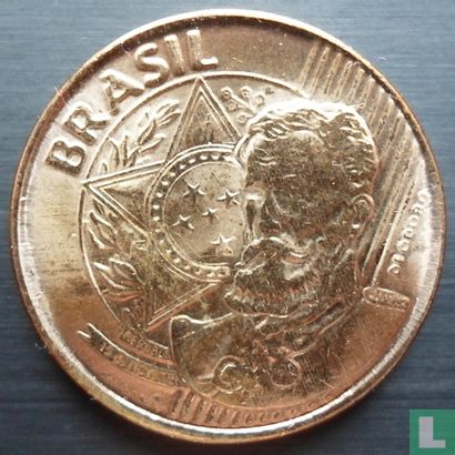Brésil 25 centavos 2013 - Image 2