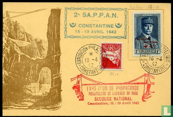 Stamp exhibition to Constantine