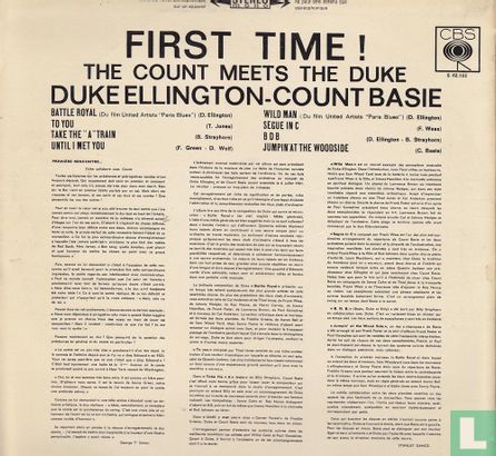 First Time! The Count Meets The Duke, Duke Ellington/Count Basie  - Afbeelding 2