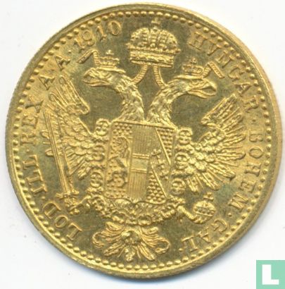 Austria 1 ducat 1910 - Image 1