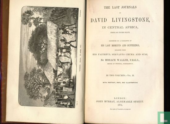 The Last Journals of David Livingstone, in Central Africa, from 1865 to his Death II - Image 3