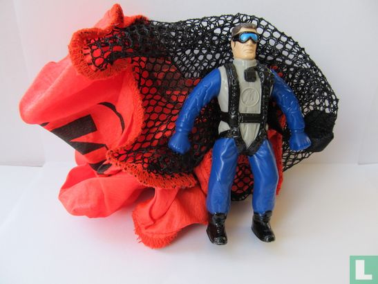 Action Man with parachute