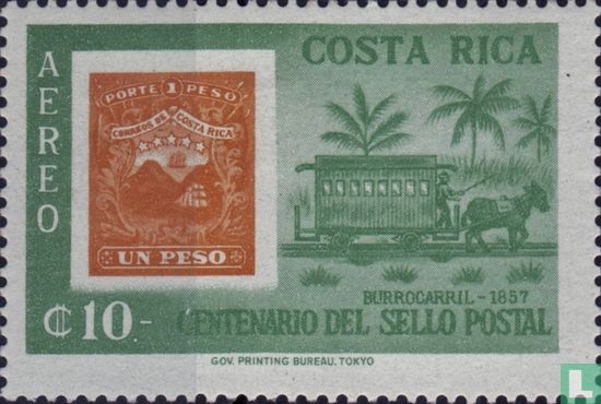 Hundred years stamps