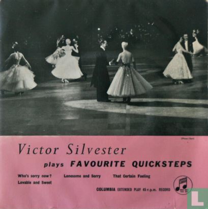 Victor Silvester plays Favourite Quicksteps - Afbeelding 1