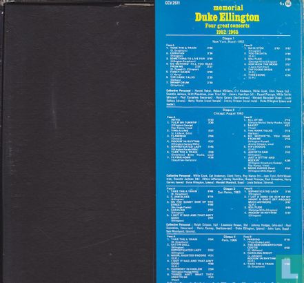 Memorial Duke Ellington Four Great Concerts 1952-1965  - Image 2