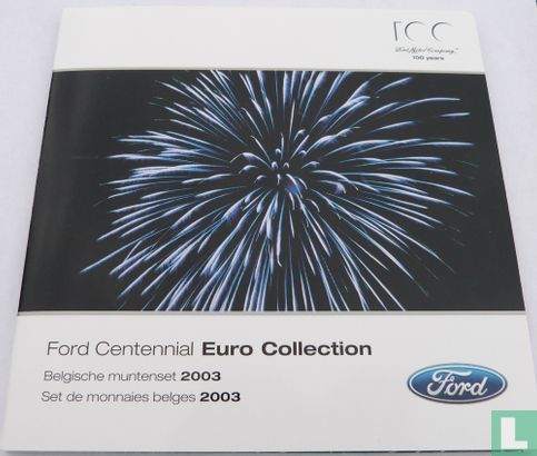 Belgium mint set 2003 "Centenary of Ford production in Belgium" - Image 2