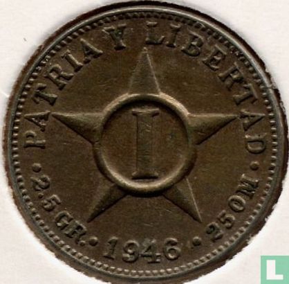 Cuba 1 centavo 1946 - Image 1
