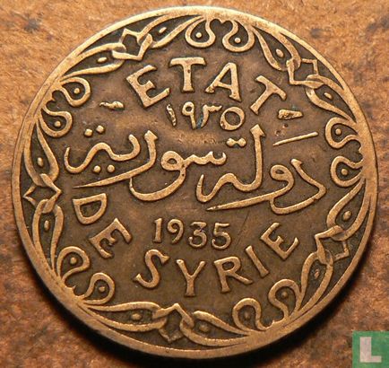 Syrie 5 piastres 1935 - Image 1