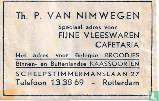 Th. P. van Nimwegen - Afbeelding 1