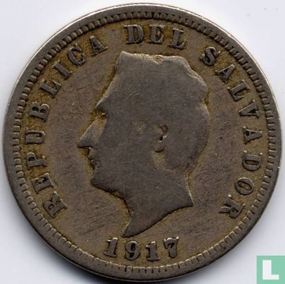 El Salvador 5 centavos 1917 - Image 1