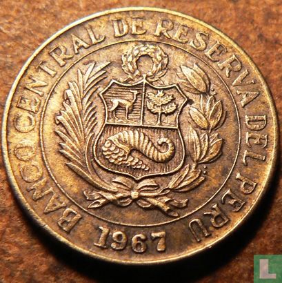 Peru 5 centavos 1967 - Afbeelding 1