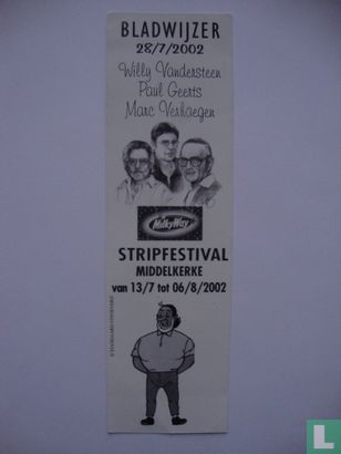 Jerom Stripfestival  Middelkerke 2002