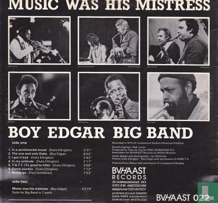 Music was his mistress, An hommage to Edward Kennedy Duke Ellington  - Bild 2