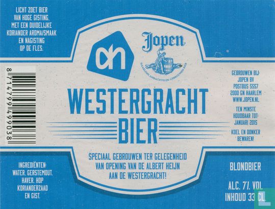 Westergracht Bier