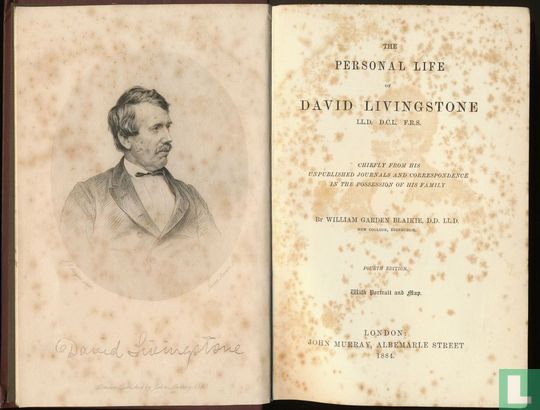 The personal Life of David Livingstone L.L.D. D.C.L. F.R.S. - Afbeelding 3