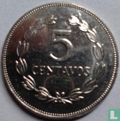 El Salvador 5 centavos 1992 - Image 2