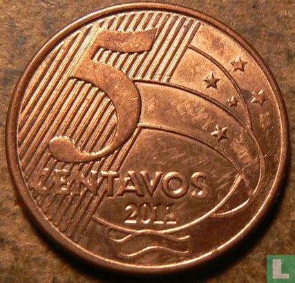 Brésil 5 centavos 2011 - Image 1