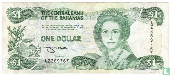 Bahamas $ 1 1992 - Image 1