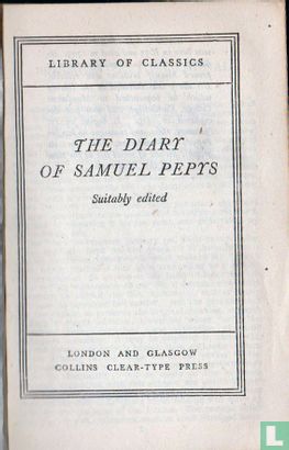 The Diary of Samuel Pepys - Afbeelding 1