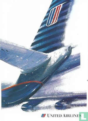 United Airlines - Boeing 747-400 (Faltkarte)