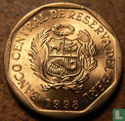 Peru 5 céntimos 1998 - Image 1