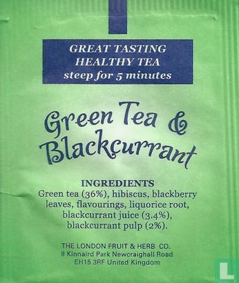 Green Tea & Blackcurrant - Bild 2