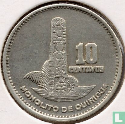 Guatemala 10 Centavo 1957 - Bild 2