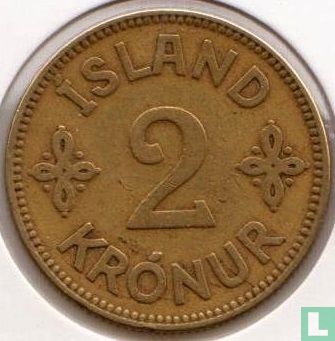 IJsland 2 krónur 1925 - Afbeelding 2