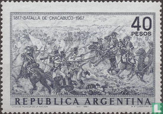 150 years Battle of Chacabuco