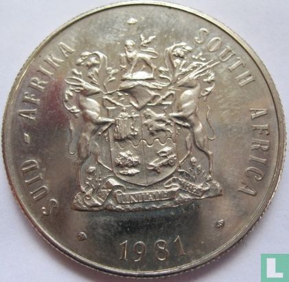 Zuid-Afrika 1 rand 1981 - Afbeelding 1