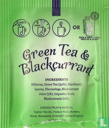 Green Tea & Blackcurrant - Afbeelding 2