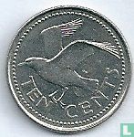 Barbados 10 Cent 2001 - Bild 2