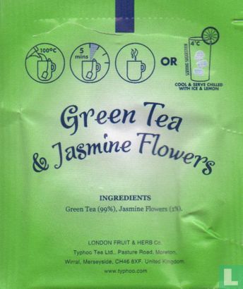 Green Tea & Jasmine Flowers - Afbeelding 2