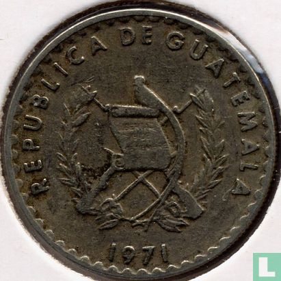Guatemala 10 Centavo 1971 (Typ 2) - Bild 1